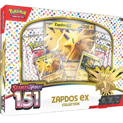 Zapdos EX Box - Scarlet & violet 151 - Pokemon kort